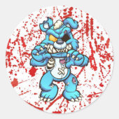Sticker Rond Ours (Devant)