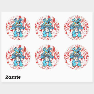 Sticker Rond Ours