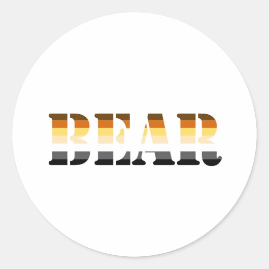 STICKER ROND OURS (Devant)