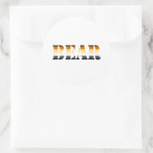 STICKER ROND OURS (Sac)