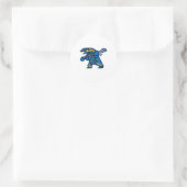 Sticker Rond Ours de crosse autochtone (Sac)