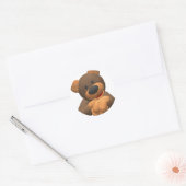 Sticker Rond Ours Dinky (Enveloppe)