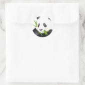 Sticker Rond Ours Panda (Sac)