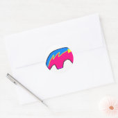 Sticker Rond Ours Zunis (Enveloppe)