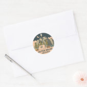 Sticker Rond Outremer Wilds Ventures (Enveloppe)