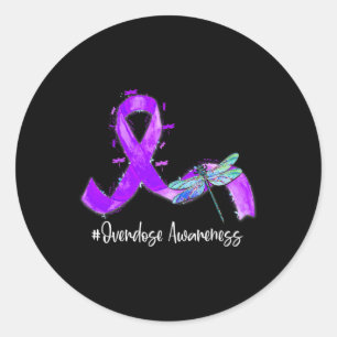 Sticker Rond Overdose d'Aware