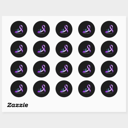 Sticker Rond Overdose d'Aware (Feuille)