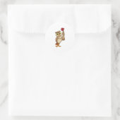 Sticker Rond Owl (Sac)