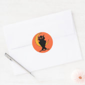 Sticker Rond Owl-oween (Enveloppe)