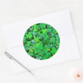 Sticker Rond Oxalis de printemps (Enveloppe)