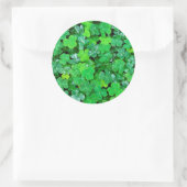 Sticker Rond Oxalis de printemps (Sac)