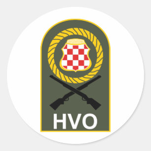 Sticker Rond Oznakom de Suveniri SA HVO