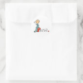 Sticker Rond P est pour Paramedic (Sac)