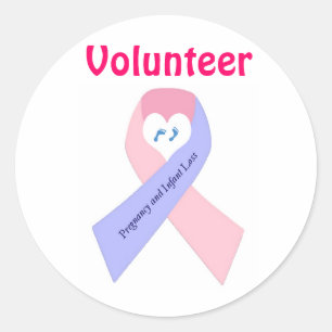 Sticker Rond P&L1, Volontaire