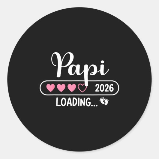 Sticker Rond Pa 2026 Loading New Pa Est 2026  (Devant)