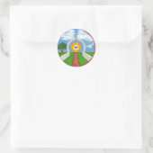 Sticker Rond paciemandala (Sac)