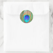 Sticker Rond Pacock (Sac)