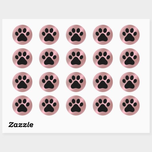 Sticker Rond Pad Pad (Feuille)
