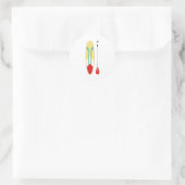 Sticker Rond Paddle-board (Sac)