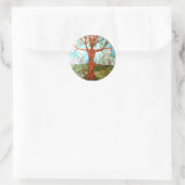 Sticker Rond Pagan Dryad Tree déesse Wiccan Nature Art (Sac)