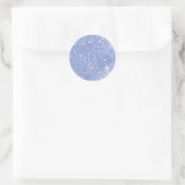Sticker Rond Paillettes Blue Paradise (Sac)
