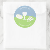 Sticker Rond Pain de communion de vie (Sac)