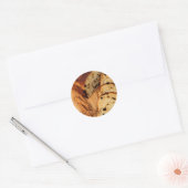 Sticker Rond Pain De Raisin Et cannelle (Enveloppe)