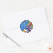 Sticker Rond Paint Blast (Enveloppe)