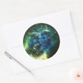 Sticker Rond Paintball Surreal (Enveloppe)