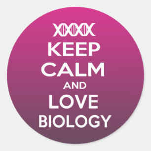 Sticker Rond Paires d'adénine de nucléotide de biologie avec 