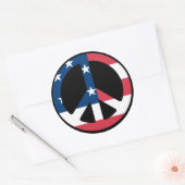 Sticker Rond Paix (Enveloppe)