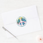 Sticker Rond Paix-3 (Enveloppe)