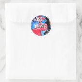 Sticker Rond Paix n°2 (Sac)