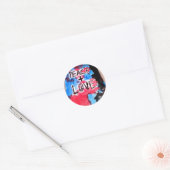Sticker Rond Paix n°2 (Enveloppe)