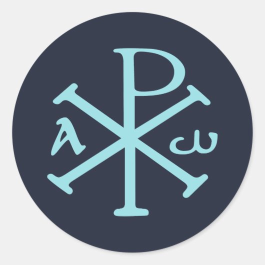 Sticker Rond Paix romaine (Devant)