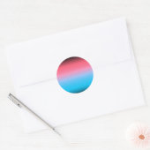Sticker Rond Paix ~ Soleil (Enveloppe)
