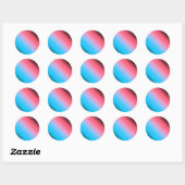 Sticker Rond Paix ~ Soleil (Feuille)