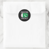 Sticker Rond Pakistan Cricket (Sac)