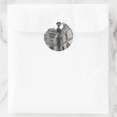 Sticker Rond Palais Garnier. Paris. France. (Sac)