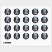 Sticker Rond Palais Royal Paris (Feuille)
