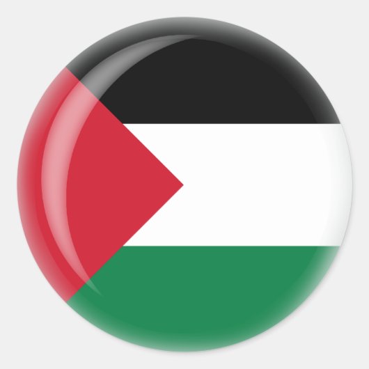 Sticker Rond Palestine (Devant)