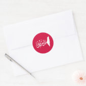 Sticker Rond palestine, BOUTON (Enveloppe)
