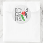 Sticker Rond Palestine C'est dans mon ADN (Sac)