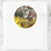 Sticker Rond Palette de l'artiste #1 (Sac)