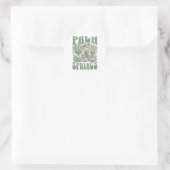 Sticker Rond Palm Springs _1 (Sac)