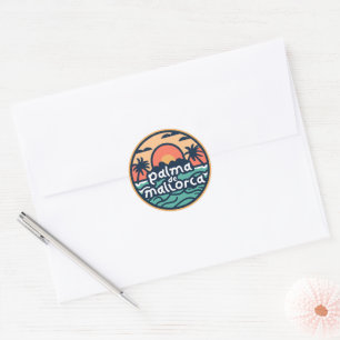 Sticker Rond Palma de Majorque