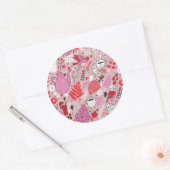 Sticker Rond Palpitations (Enveloppe)