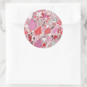 Sticker Rond Palpitations (Sac)