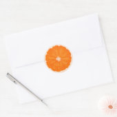 Sticker Rond Pamplemousse (Enveloppe)