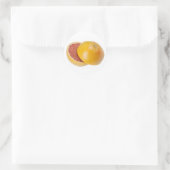 Sticker Rond Pamplemousse (Sac)